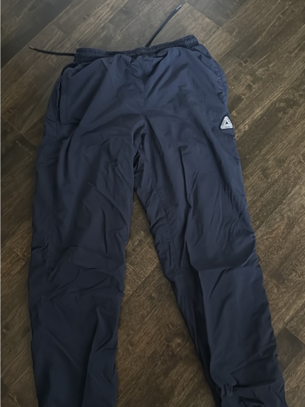PALACE Men's Navy Athletic Track Pants